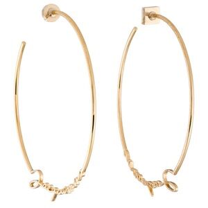 Jacquemus Gold Hoop Earrings